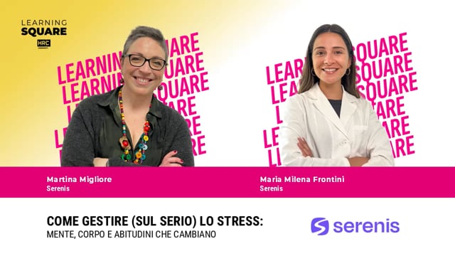 Miniatura video Dallo stress alla cura: costruire benessere con abitudini ch ...